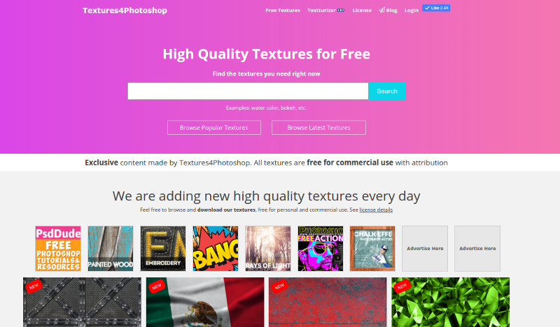 Textures4Photoshop - High Quality Textures for Free