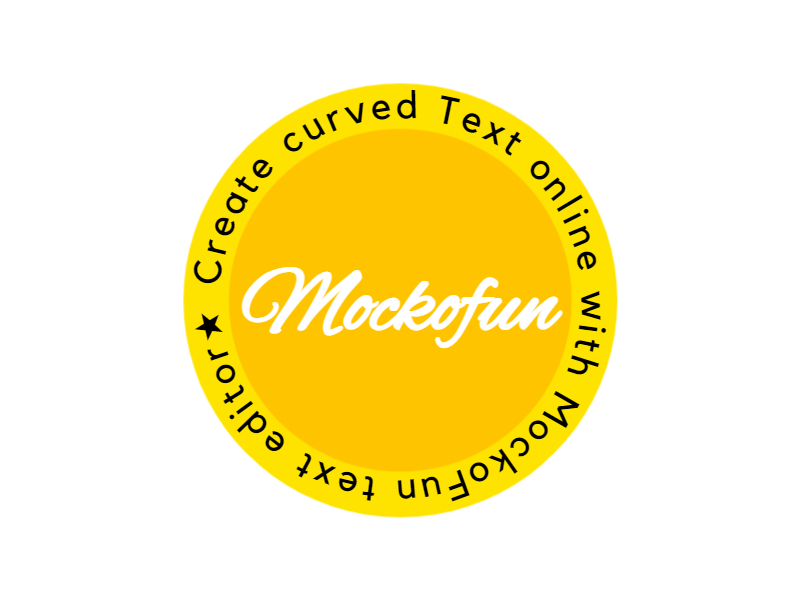 Curved Text App