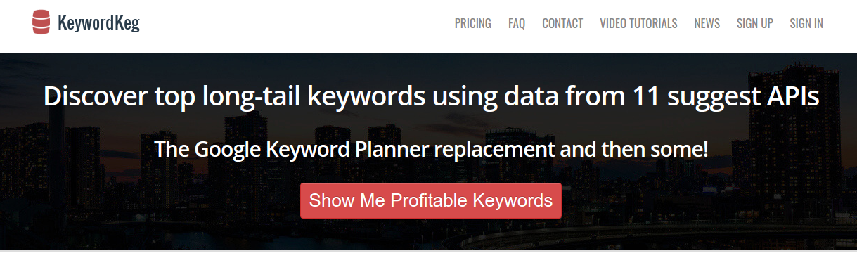 Online Keyword Suggestion Tool Keyword Keg